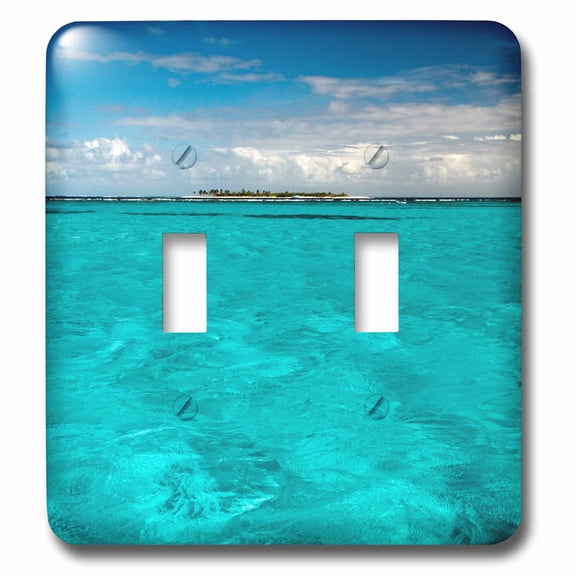3dRose, Tobago Cays, Grenadine Islands, British West Indies, double toggle switch