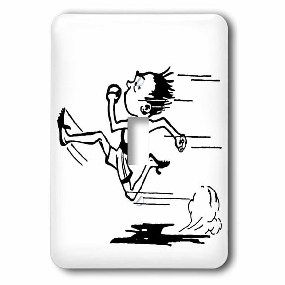 3dRose, Track Runner, single toggle switch