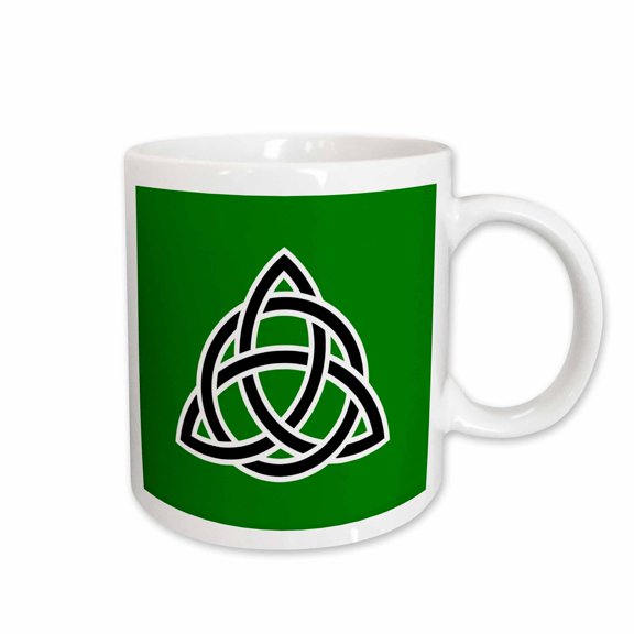 3drose, Triquetra Knot with Interlaced Circle 2, 11oz Mug