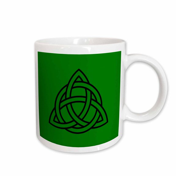 3drose, Triquetra Knot with Interlaced Circle 3, 11oz Mug