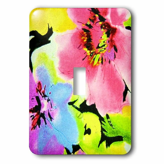 3dRose, Tropical Bold, single toggle switch