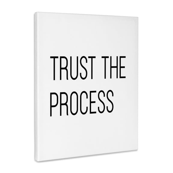 3dRose, Trust The Process, Museum Grade Canvas Wrap 11x14