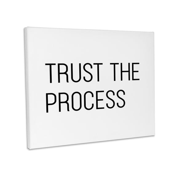 3dRose, Trust The Process, Museum Grade Canvas Wrap 20x16