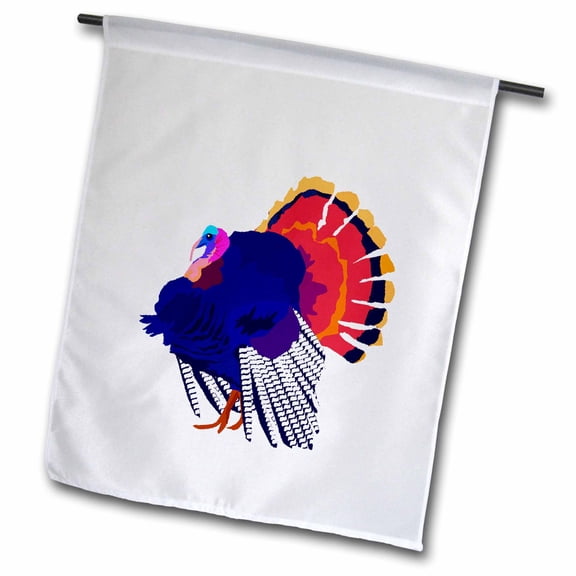 3dRose, Turkey , 12 x 18 inch Garden Flag