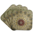 thumbnail image 1 of 3drose, Turkey, Kusadasi. Turkish Carpet Workshop - As37 Cmi0770 - Cindy Miller Hopkins, Set of 4 Coasters - Soft, 1 of 7