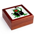 thumbnail image 1 of 3dRose, Tuxedo Frog, Jewelry Box 5.5x5.5 inch with 4 inch tile, 1 of 8