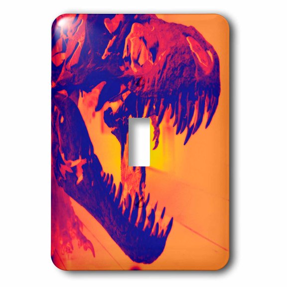 3dRose, Tyranosaurus rex from the cretacic , single toggle switch