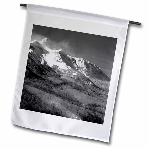3dRose, USA, Colorado, San Juan Mountains. Sunrise mountain landscape., 12 x 18 inch Garden Flag