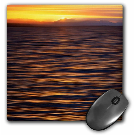 3dRose, USA, Southeast Alaska, Ketchikan sunset., MousePad