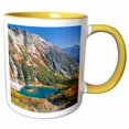 thumbnail image 1 of 3drose, Usa, Washington. Doubtful Lake and the Stehekin Valley from Sahale Arm, 15oz Two-tone Yellow Mug, 1 of 6