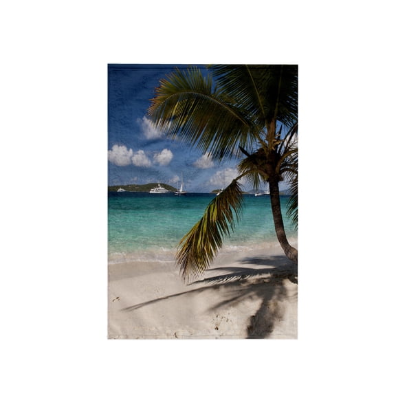 3dRose, USVI, St John. Beach, Honeymoon BaySalomon Bay - CA37 TDR0023 - Trish Drury, 15x22 Hand Towel