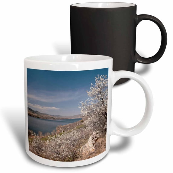 3drose, Usa, Colorado, Fort Collins, Horsetooth Reservoir - Us06 Tdr0040 - Trish Drury, 11oz Magic Transforming Mug