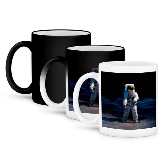3dRose, USA, Florida, Titusville, Kennedy Space Center, NASA astronaut., 11oz Magic Transforming Mug