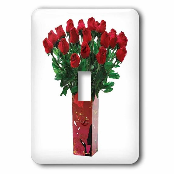 3dRose, Valentines Day Roses, single toggle switch