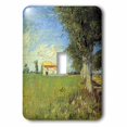 thumbnail image 1 of 3dRose, Van Goghs Wheat Fields Painting, single toggle switch, 1 of 1