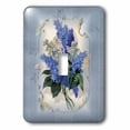 thumbnail image 1 of 3dRose, Victorian Lavendar Floral, single toggle switch, 1 of 1