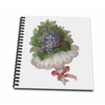 thumbnail image 1 of 3dRose, Vintage Floral Bouquet of Forget Me Nots Floral, Drawing Book 8 x 8 inch, 1 of 1