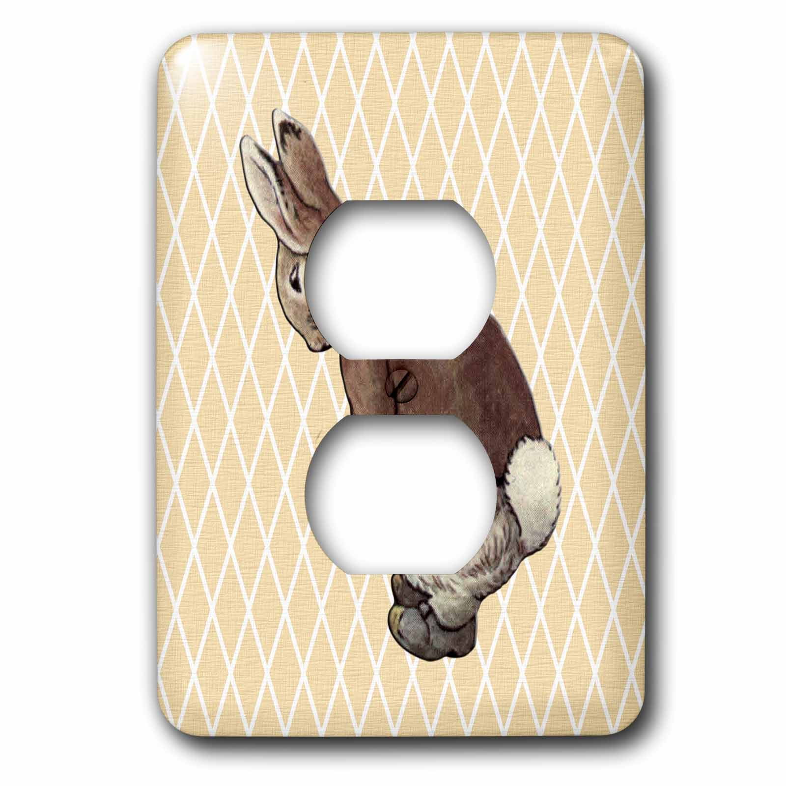 3dRose, Vintage Peter Rabbit Art- Animals, 2 plug outlet cover