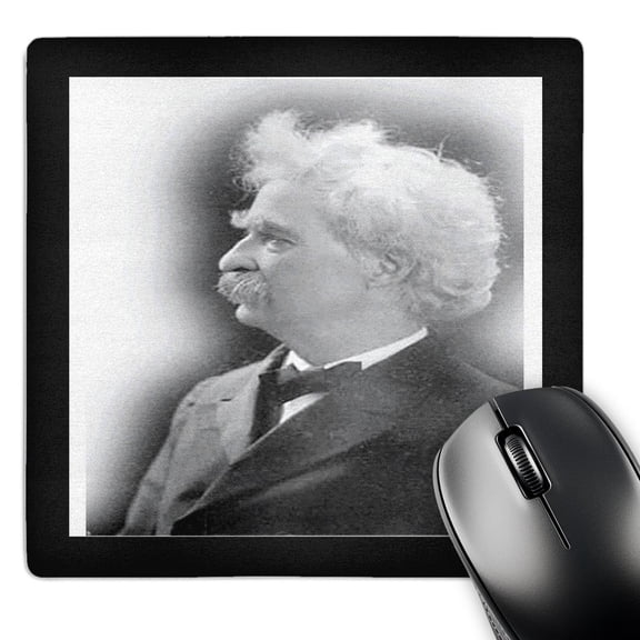 3dRose, Vintage Photo Of Mark Twain.jpg, MousePad