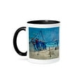 thumbnail image 1 of Vintage United States Coast Guard Rescue, 15oz Two-Tone Black Mug, 1 of 7