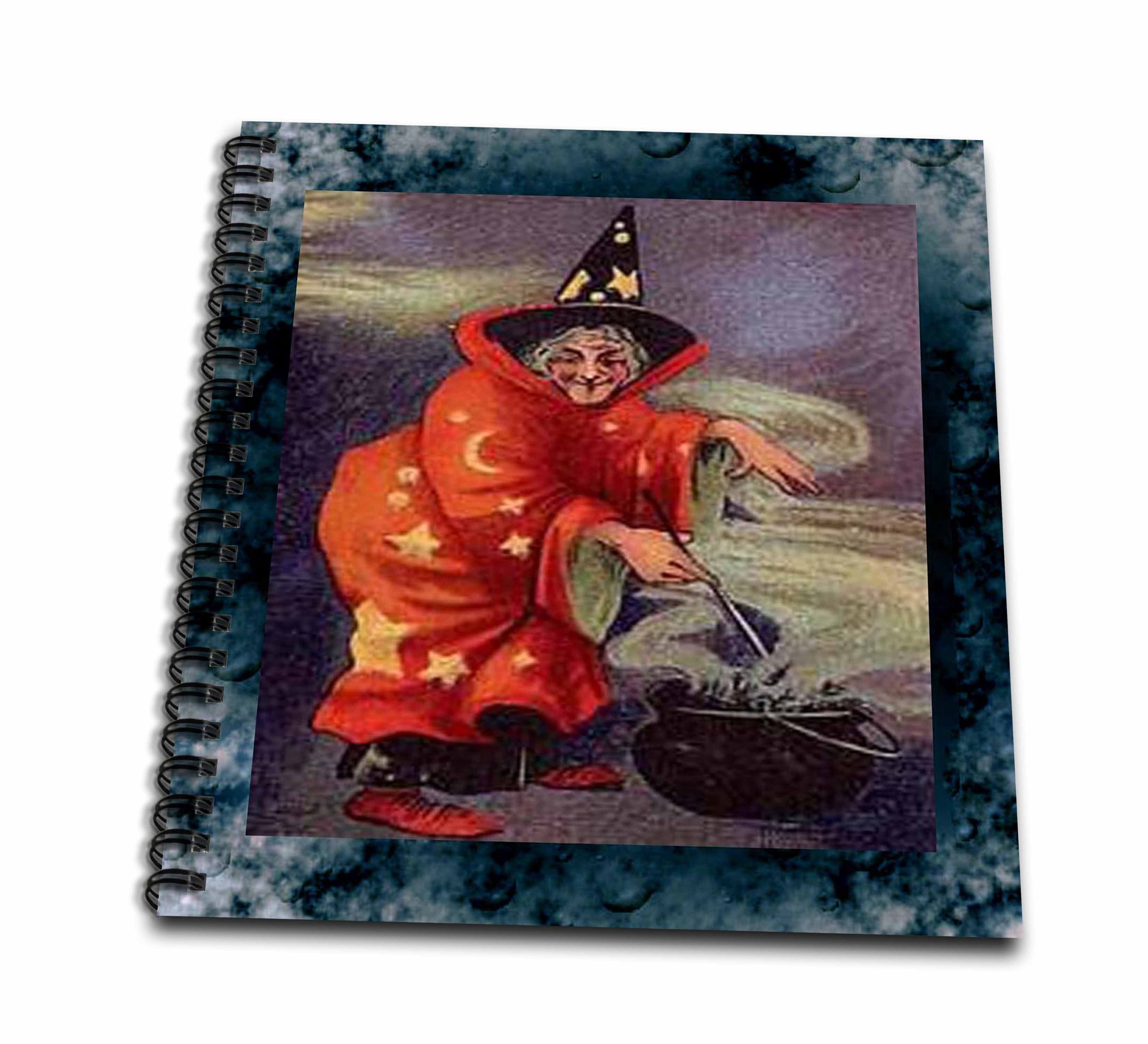 3dRose, Vintage Witches Brew, Memory Book 12 x 12 inch
