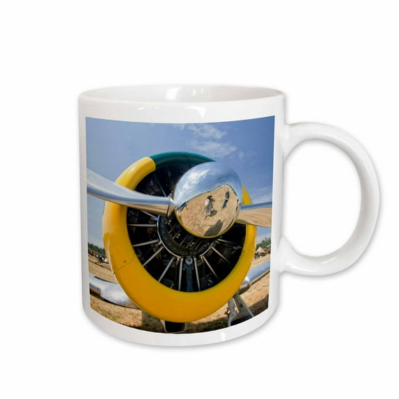 3drose, Wa, Arlington Fly-in, World War Ii Plane - Us48 Wsu1128 - William Sutton, 15oz Mug