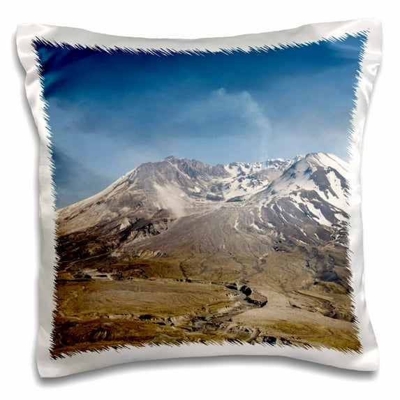 3dRose, WA, Mt Saint Helens NVM, Pumice Plain, Mountain - US48 JWI1665 - Jamie and Judy Wild, 16x16 inch Pillow Case