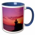 thumbnail image 1 of 3drose, Wa, San Juan Island, Lime Kiln Lighthouse - Us48 Jwi1226 - Jamie and Judy Wild, 15oz Two-tone Blue Mug, 1 of 6