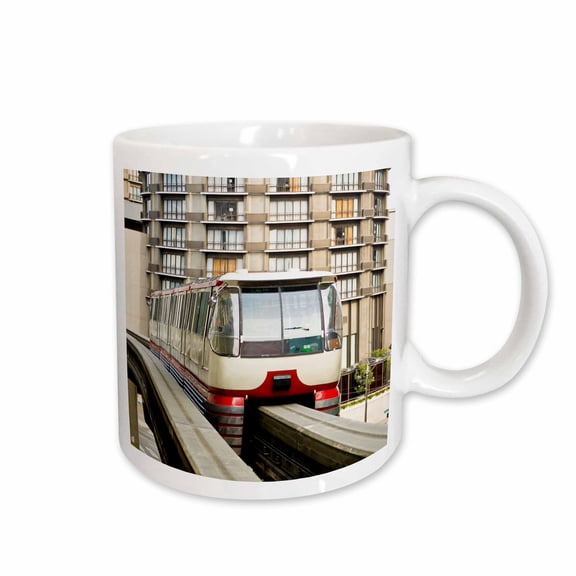 3drose, Washington, Seattle. Monorail, Emp, Seattle Center - Us48 Ccr0248 - Charles Crust, 11oz Mug