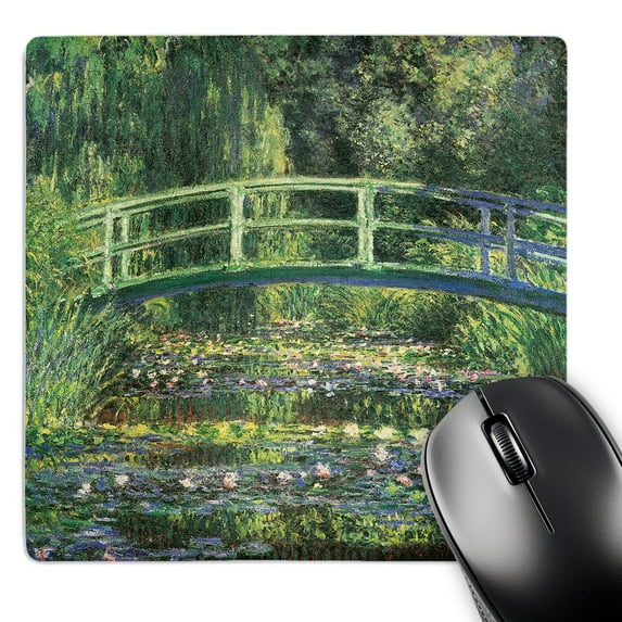 3dRose, Water Lilies and Japanese Bridge by Claude Monet 1899, MousePad