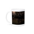 thumbnail image 1 of 3dRose, Werewolf Howling At The Moon, 11oz Mug, 1 of 3