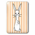 thumbnail image 1 of 3dRose, White Baby Rabbit, single toggle switch, 1 of 1