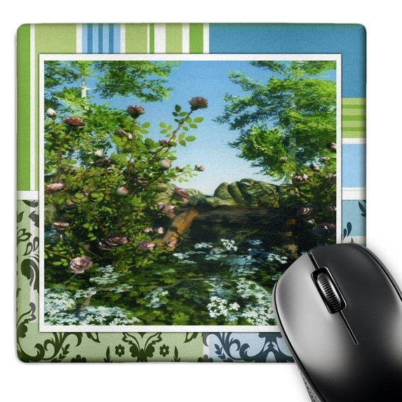 3dRose, Wild Rose Garden, MousePad