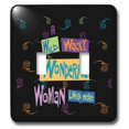 thumbnail image 1 of 3dRose, Wild Wacky Wonderful Woman, double toggle switch, 1 of 1