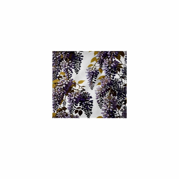 3dRose, Wisteria Retro Style Abstract Cottagecore Cut Out 3, 11x12 Wash Cloth for Face and Body