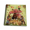 thumbnail image 1 of 3dRose, Woodland Furry Friends in Autumn have Teatime in Forest, Mini Notepad 4 x 4 inch, 1 of 2