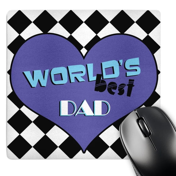 3dRose, Worlds Best Dad, MousePad