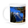 thumbnail image 1 of 3dRose, Wyoming, Jackson, Grand Teton NP, Cathedral Group - US51 BFR0005 - Bernard Friel, 11oz Mug, 1 of 7