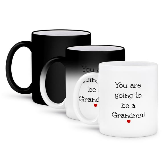 3dRose, You are going to be a Grandma, 11oz Magic Transforming Mug