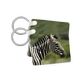 thumbnail image 1 of 3dRose, Zebra, set of 2 Key Chains, 1 of 7