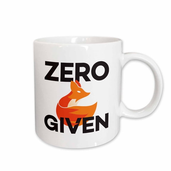 3drose, Zero Fox Given, 11oz Mug