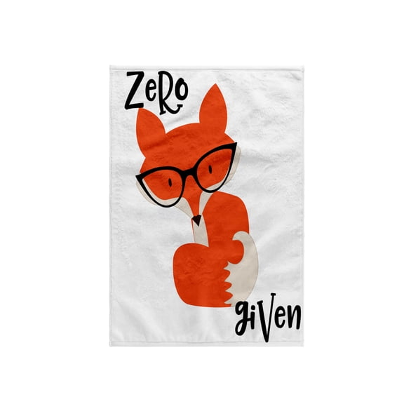 3dRose, Zero Fox Given, 15x22 Hand Towel