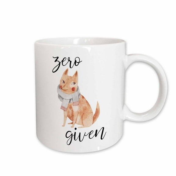 3drose, Zero Fox Given Winter, 11oz Mug