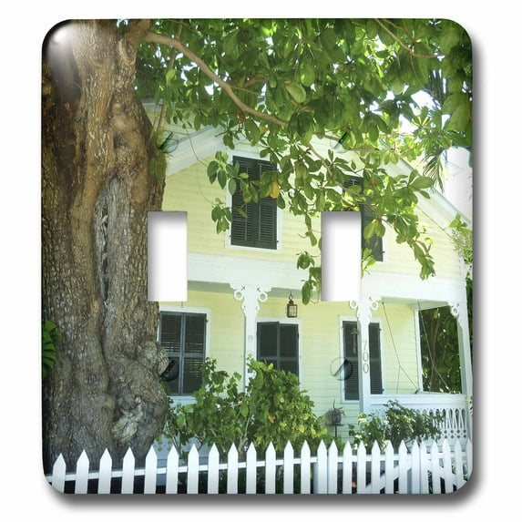 3dRose, key West Home, double toggle switch