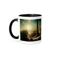 thumbnail image 1 of 3dRose, syria by the Sea by Frederic Edwin Church, 15oz Two-Tone Black Mug, 1 of 3