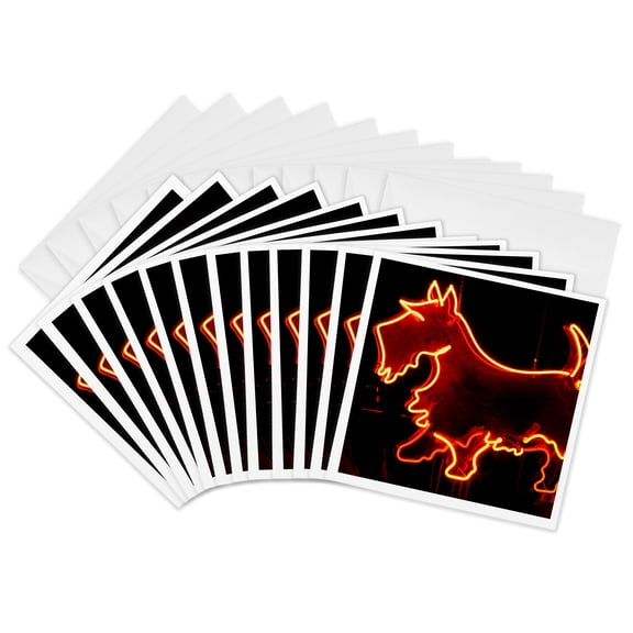 3drose, Albuquerque, New Mexico, Route 66 Diner - Us32 Jmr1204 - Julien Mcroberts, 12 Greeting Cards with Envelopes