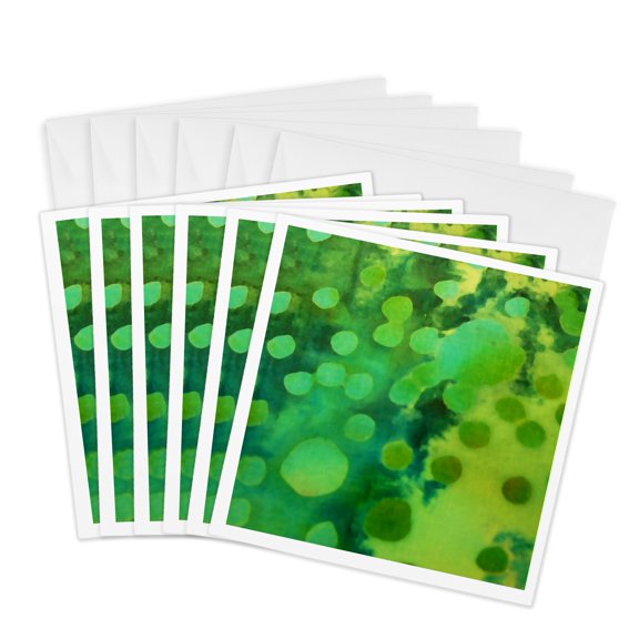 3drose, Amoeba, 6 Greeting Cards with Envelopes