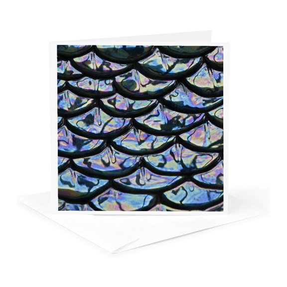 3drose, Artistic Abstract, Pattern in Ceramic Dish, Florida - Us10 Aje0188 - Adam Jones, 1 Greeting Card with Envelope