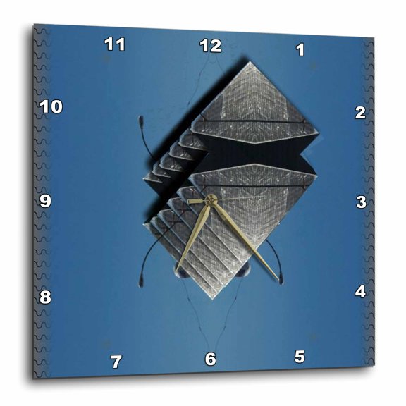 3drose, Brainy Robotic Bug, 15x15 Wall Clock