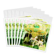 3drose, Carousel Calls, 6 Greeting Cards with Envelopes